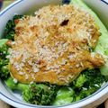 飲んだくれよーちゃん's cooksnap of when they made 簡単。ブロッコリーのカレーマヨネーズ焼き.