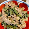 ryin☆'s cooksnap of when they made 豚肉とウドの金平.