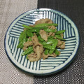 おはなすき's cooksnap of when they made 絹さやと豚肉のスタミナ醤油炒め.