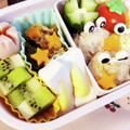 ♡YKitchen♡'s cooksnap of when they made お弁当に ♬ 簡単きゅうりの飾り切り♡.