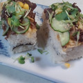 ねこはがき's cooksnap of when they made 牛肉しぐれのちらし寿司.