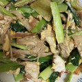 snow012's cooksnap of when they made 味付け簡単♪小松菜とベーコンの卵マヨ炒め.
