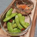 etsukoooo's cooksnap of when they made 日本酒にも合う♬ 枝豆の浅漬け.