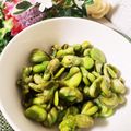 ゆるмαмα's cooksnap of when they made 皮まで美味しい！カリッと揚げ焼きそら豆✨.