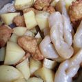 たこやききなこ's cooksnap of when they made じゃがいもとねじりこんにゃくの煮物.
