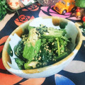 虹色♪︎ちゅーりっぷ's cooksnap of when they made ほうれん草とオクラのゴマ和え☆からし＋.