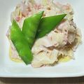 トコタン's cooksnap of when they made 筍☆姫皮の梅ﾏﾖ和え.