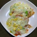 ふるたいや's cooksnap of when they made 冷凍ハッシュドポテトでピザ.
