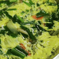 往きつ戻りつ's cooksnap of when they made にらたまスープ　　★宇都宮学校給食.