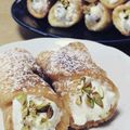 aya27's cooksnap of when they made 簡単で本格的＊カンノーリ(シチリア菓子).