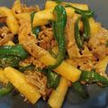 きょろましゃ's cooksnap of when they made 豚肉と長芋の甘辛カレー炒め.