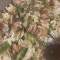 al004's cooksnap of when they made 焼肉のタレで簡単★辛くないプルコギ.