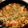 ☆iwack☆'s cooksnap of when they made きのことトマトのチーズ焼き.