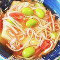 でりーK's cooksnap of when they made 卵豆腐であんかけ茶碗蒸し風.