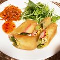 Halcandy51's cooksnap of when they made 春を感じる アスパラとカニカマの春巻き.