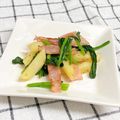 ゆづキッチン's cooksnap of when they made ジャガ芋ほうれん草ベーコンのバターソテー.