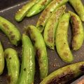 伊藤ゆずえもん's cooksnap of when they made シンプルに、焼きスナップえんどう.