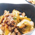 今日の勝家御膳's cooksnap of when they made ご飯が進む♪牛肉と厚揚げの中華風炒め物.