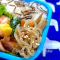 YUH♡ママ's cooksnap of when they made 繊維たっぷり！しらたき入りきんぴらごぼう.