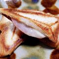チコリママ's cooksnap of when they made 朝の簡単ホットサンド◆ハム&チーズ◆.