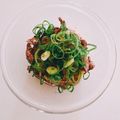 mayurich's cooksnap of when they made 鳥ハートのさっぱりポン酢和え.
