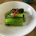 ゆいランラン's cooksnap of when they made めんつゆ　ｄｅ　小松菜のお漬もの.