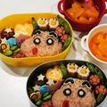 κuκο's cooksnap of when they made キャラ弁 クレヨンしんちゃん弁当.