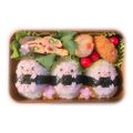 クック4649★'s cooksnap of when they made こぶたちゃん巻おにぎり＊キャラ弁.