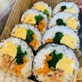 marobkk's cooksnap of when they made シーチキン巻き寿司.