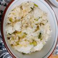 smilechip's cooksnap of when they made 大根の葉とシラスの混ぜご飯.