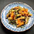 お料理ニャロメ's cooksnap of when they made ピリッと香ばしい！春のわらびと平天の金平.