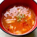 Moggieneko's cooksnap of when they made とうふキムチスープ.