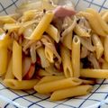 rewon's cooksnap of when they made 簡単★新玉ねぎとツナのバタぽんペンネ.