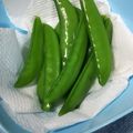 ゆたみー's cooksnap of when they made スナップえんどうの下処理.