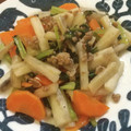 古賀竜一's cooksnap of when they made ☆長芋と小松菜のオイスターソース炒め.