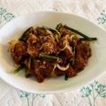 スーパーリンクス's cooksnap of when they made 鶏レバーとにんにくの芽炒め♪.