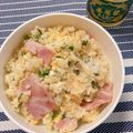 しゅい6's cooksnap of when they made 姜葱醤としゃもじ箸二刀流で簡単炒飯.