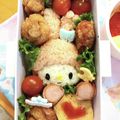 シェリぽん's cooksnap of when they made ＊キャラ弁＊マイメロディ＊マイメロⅡ＊.