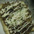 みちるとわたる's cooksnap of when they made 卵がとろ～り♪　焼きそばサンドイッチ.