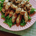 かわゆう1211's cooksnap of when they made 切り干し大根の肉巻き生姜焼き.