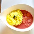 かっちゃん杉's cooksnap of when they made チキンとビーツ！ ピンクのスープ カレー.