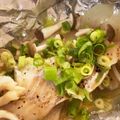 にしざわともこ's cooksnap of when they made 鱈ときのこのホイル焼き.