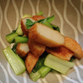 Megumilk♡'s cooksnap of when they made 小松菜とさつま揚げの炒め物♪.