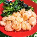 hiromi56's cooksnap of when they made ふつうじゃない明太子入りぷりぷりエビマヨ.