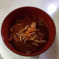 MUJIRUSI☆'s cooksnap of when they made 切り干し大根の具だくさん味噌汁.
