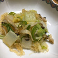 北京パンダ's cooksnap of when they made 白菜大量消費！ 白菜と春雨の旨辛炒め.
