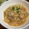 テゲTEGE's cooksnap of when they made 【ダイエット】鯖缶と押し麦のスープ.