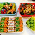 hime's cooksnap of when they made 運動会の弁当キャラ弁しろくまポケット稲荷.