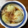 ちゃぎー's cooksnap of when they made 簡単 レンジで丸ごと新玉ポン酢.