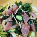 pepemoon's cooksnap of when they made カリフォルニアで大流行 簡単ハワイポキ丼.
